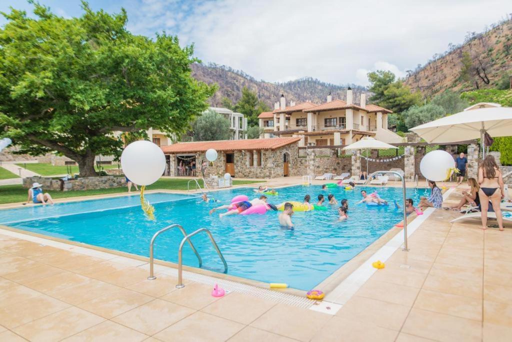 Kaminos Evia Hotel Límni Buitenkant foto