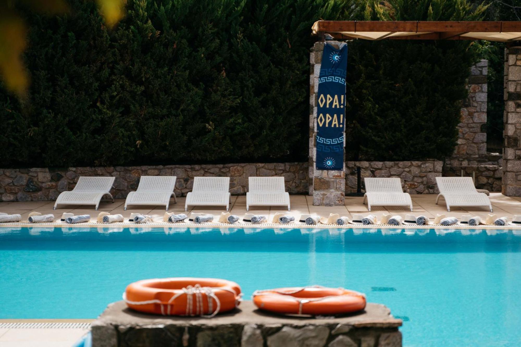 Kaminos Evia Hotel Límni Buitenkant foto