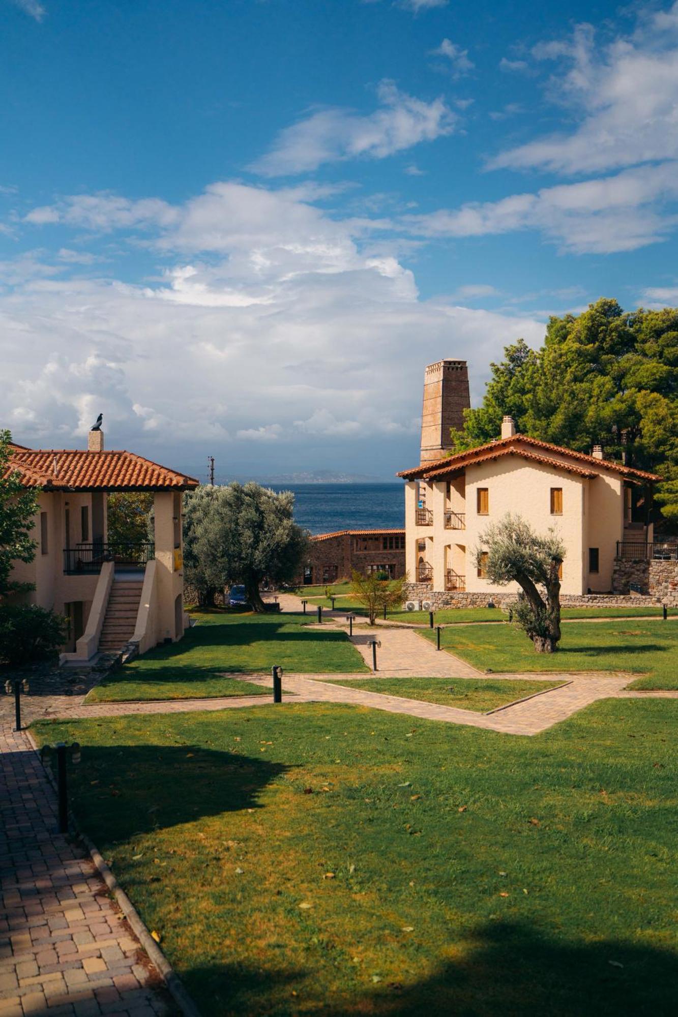 Kaminos Evia Hotel Límni Buitenkant foto